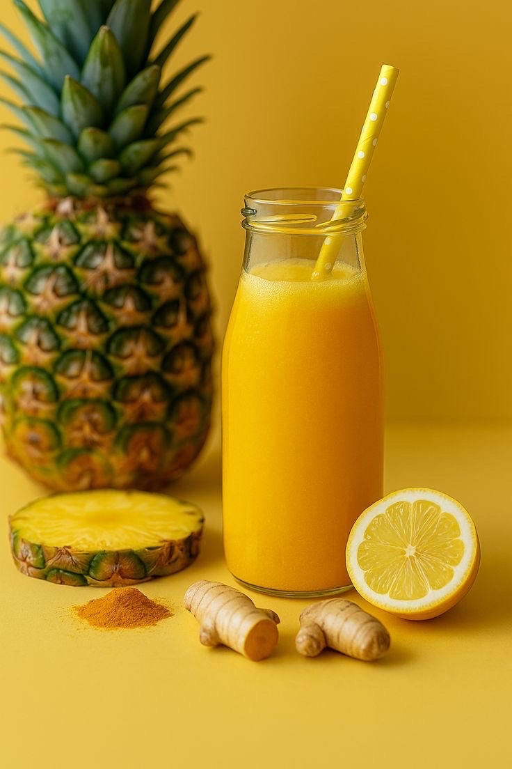 Yellow Detox Juice - Energizing & Delicious